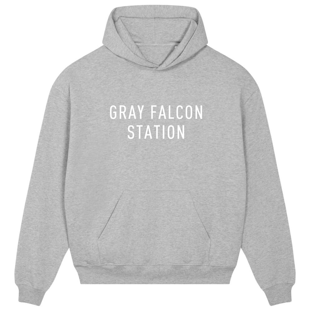 Kapuutsiga pusa Gray Falcon Station